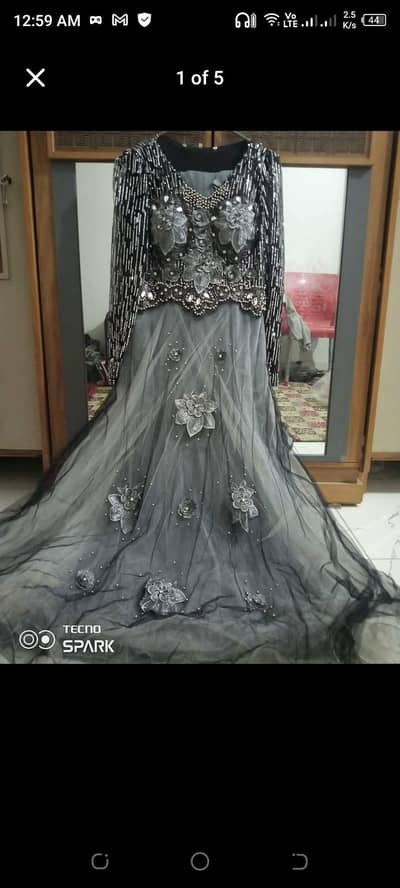 Beautiful gray Maxci