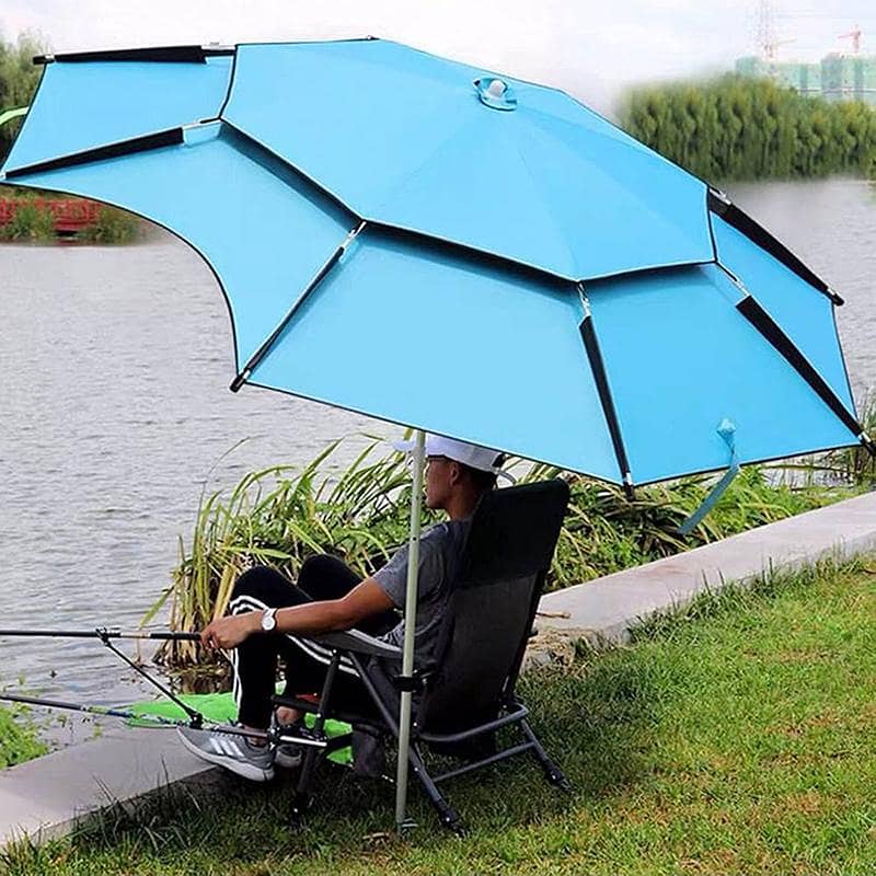 woding fishing table umbrella 0