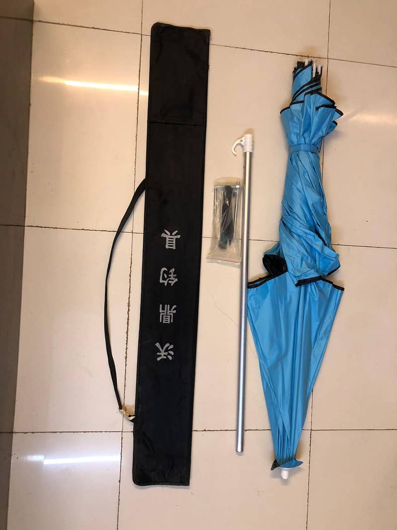 woding fishing table umbrella 1