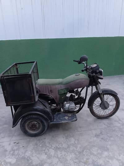 Motorcycle for disabled person