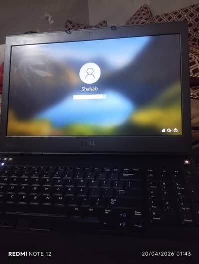 DELL Precision M4800, Core i7-4th gen, Ram 24gb, SSD 256,HDD 500,