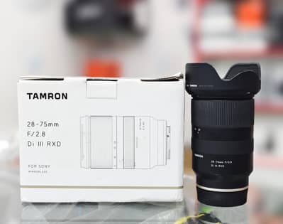 Tamron 28-75 F/2.8 Full frame lens for Sony E-mount (HnB digital)