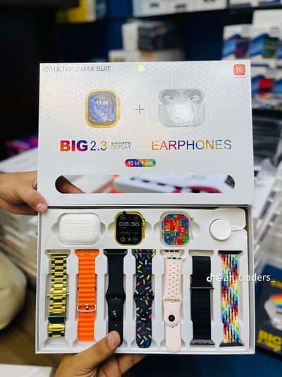 T900 Ultra 2 Max Suit 7 in 1 Smartwatch