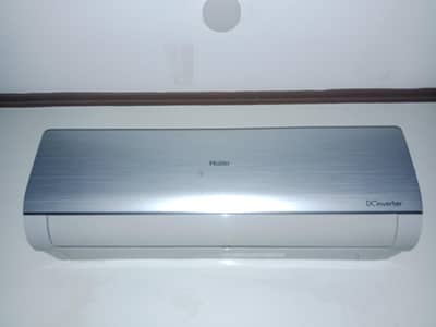 Haier 1 ton DC inverter ac total jenun new condition