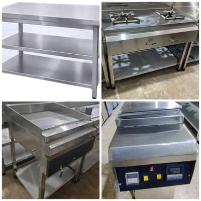 Fryer - Hot Plate - Burner - Working Table
