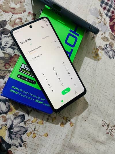 Infinix Hot 40i pta official aproved with box 8/128