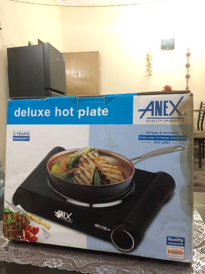 Deluxe hot plate