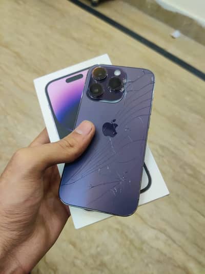 Apple iPhone 14 Pro 80Hlt  exchange with iPhone only with box factory