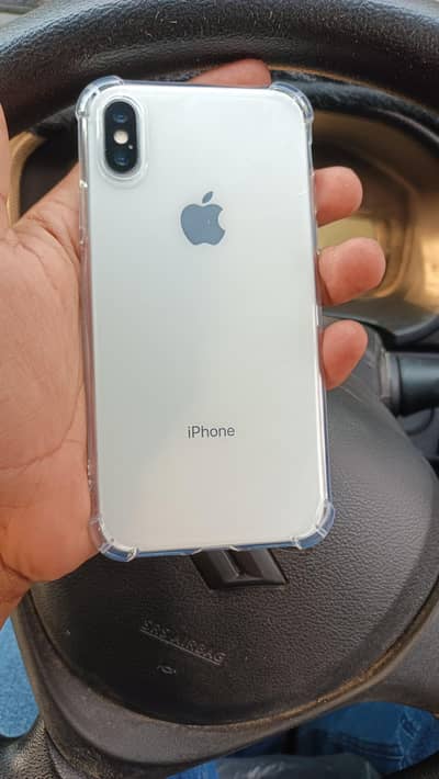 Iphone x white 64 gb pta approved