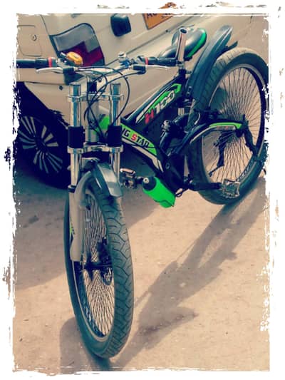 Bicycle jumper for fitness maintain