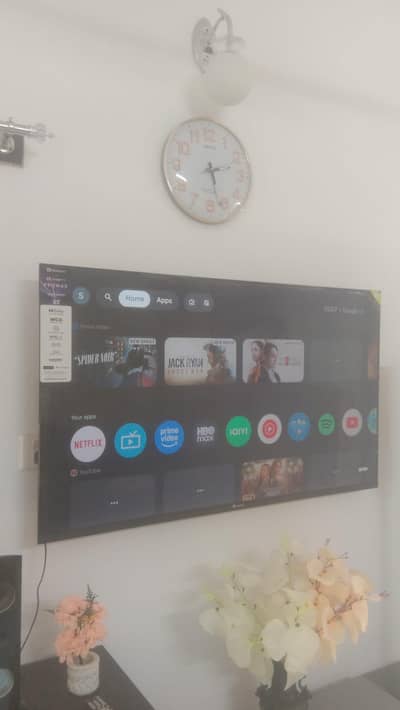 New QLED smart led tv 55" 10/10 dawlance