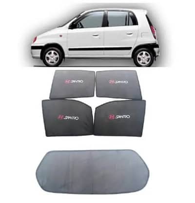 Santro car original  jet black sunshades