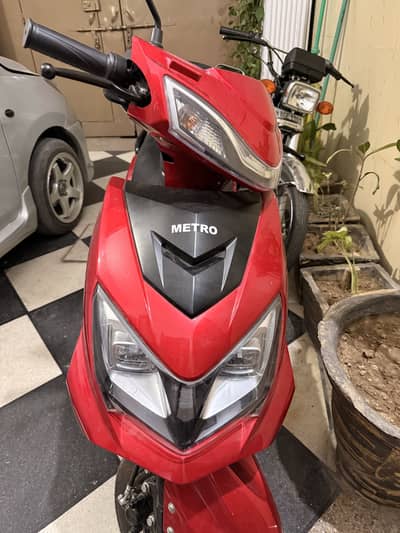 Metro thrill unregistered 2025 model red color