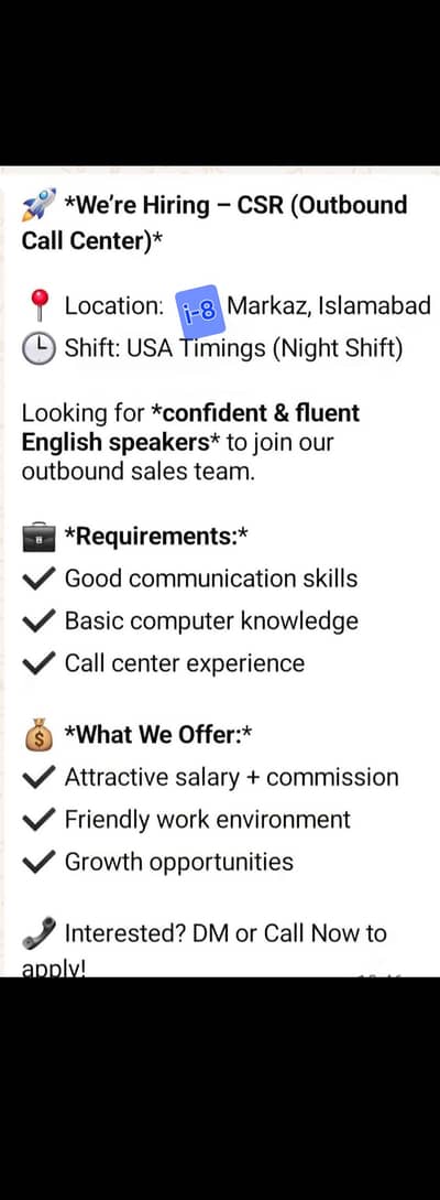 Customer care officer