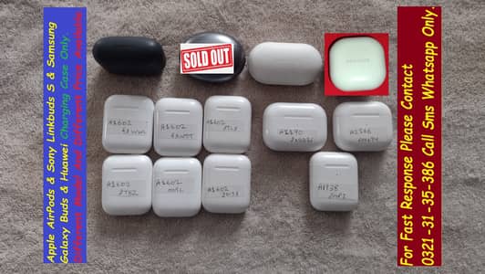 apple airpods sony samsung galaxy buds charging case