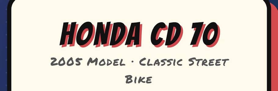 Honda cd 70 cc for cheap