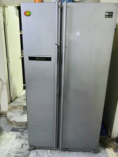 Samsung Double Door Side by Side Fridge Inverter Working Condition