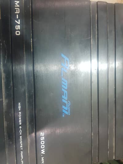 ALMANI AUDIO 4ch CAR AMP