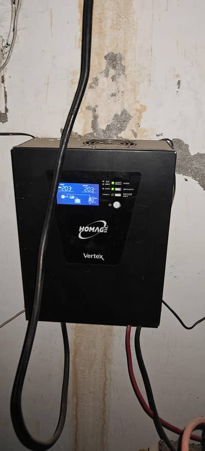 Homage 1800 Watt UPS 24 Volt with 2 Tall Tubler batteries for sale