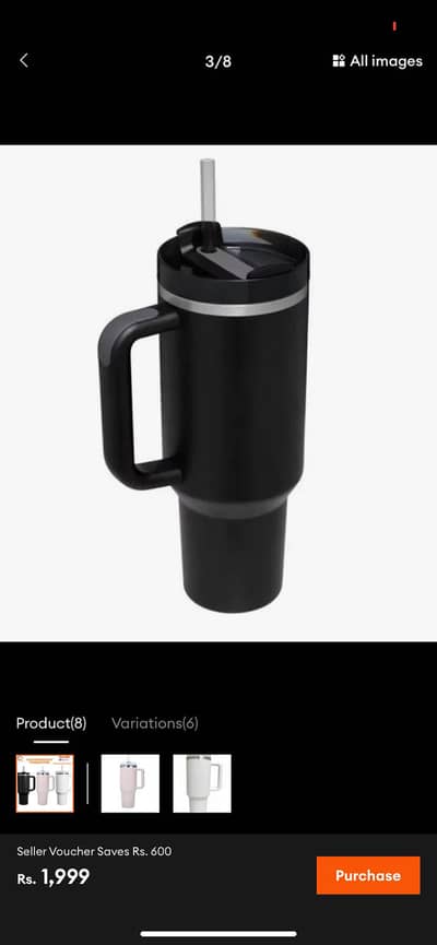 40 oz stainless steel insulated Quencher