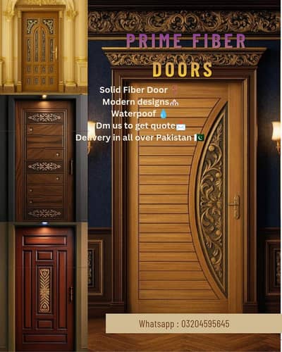 Fiber Doors - Lifetime Warranty