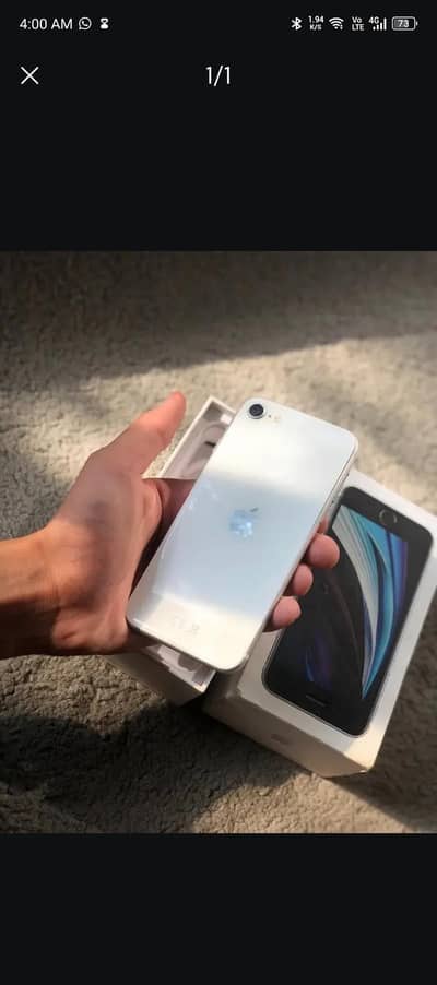 Apple iPhone SE 2 Official Pta Approved 64gb with box.