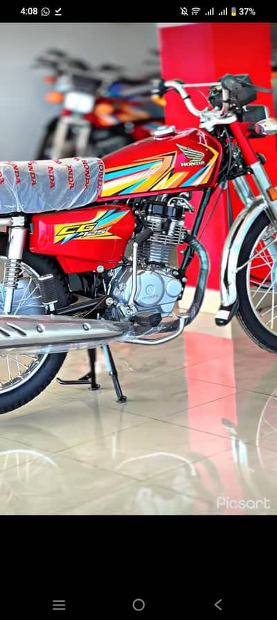 honda cg 125 zero meter applied for