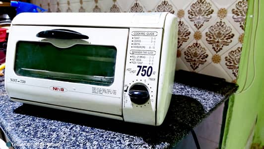 NINA Electric Toaster Oven 750W Japanese – Excellent Working Condition