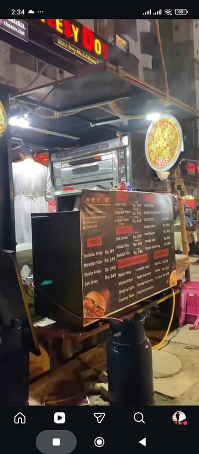 Pizza FOOD Cart For Sale URGENT