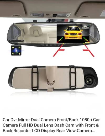 rare mirror camera and back camera