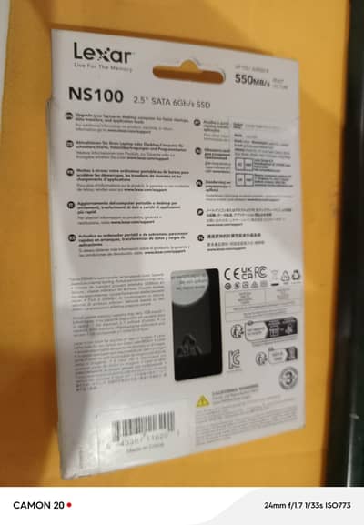 LEXAR NS100 512GB BOX PACK 03142159533