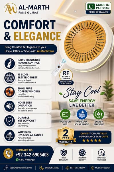 Al-Marth Ceiling Fans