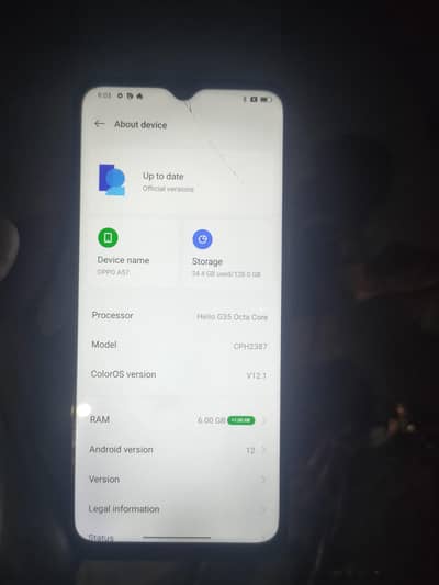 oppo a57 6+1 128