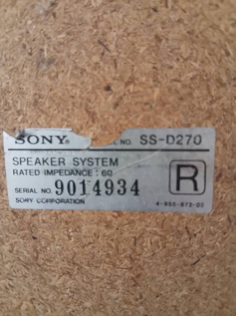 sony speaker 2