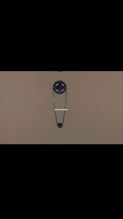 chain spoket to make wall clock