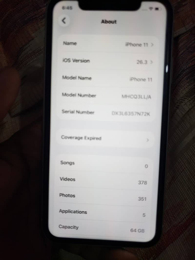 Apple iPhone 11 8