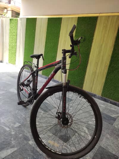 Imported BMX aluminum framed geared cycle 29 inch.