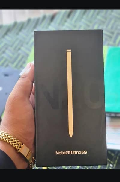Samsung note 20 ultra with box 12/256 All okay just 1 line