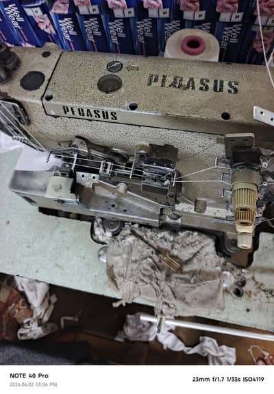 Pegasus flat machine