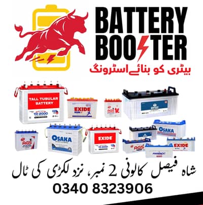 TX 1800 TX 2500 TX 3500 Tall Tubular Battery Booster