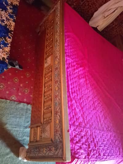 Bed dressing side table