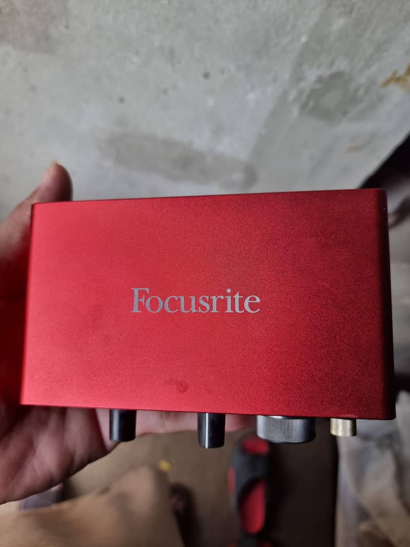 Scarlett 3rd generation Audio interface 4