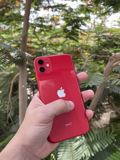 Apple iPhone 11 128GB PTA Approved 10/10 Red