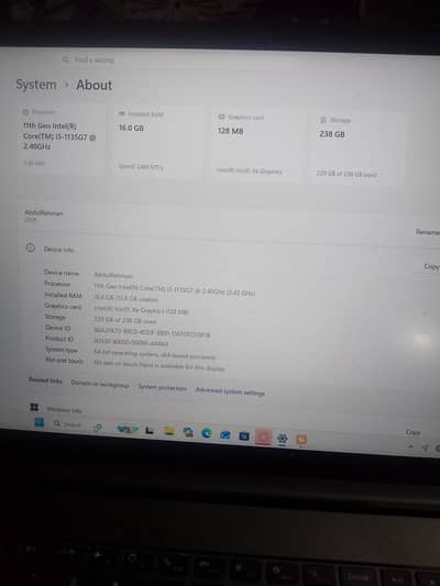 11Gen Intel(R) i5 1135G7