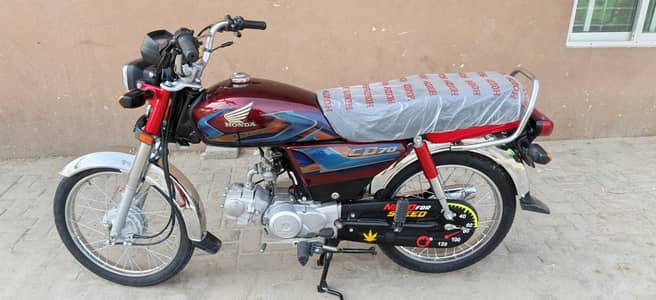 Honda CD 70 25/26 open later APL brand new condition 03396464638