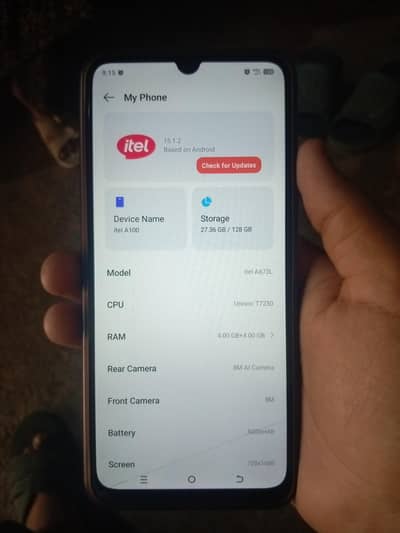 Itel Value 100