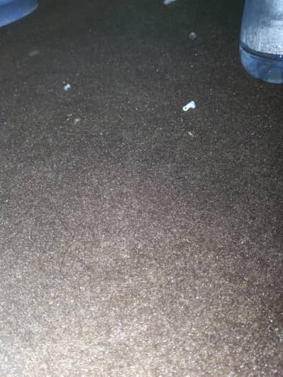 dark brown carpet