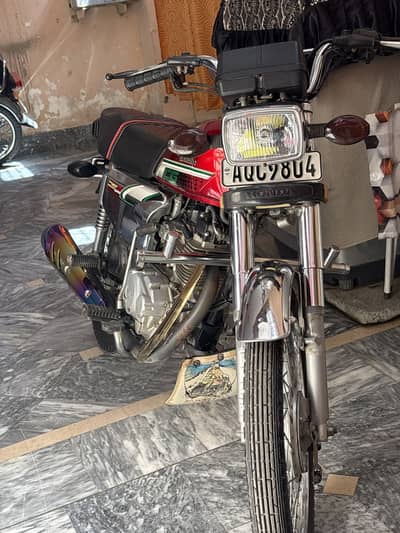 honda 125 self-start silver edition