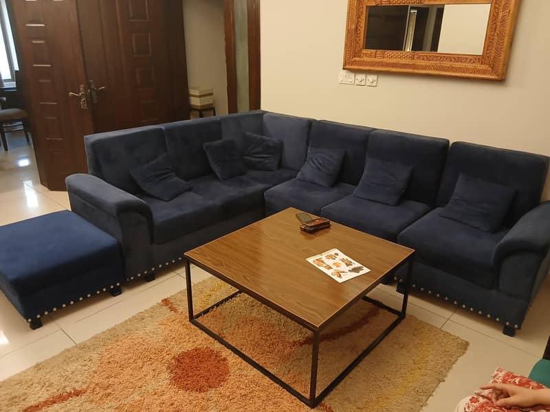 L shape Sofa set 3
