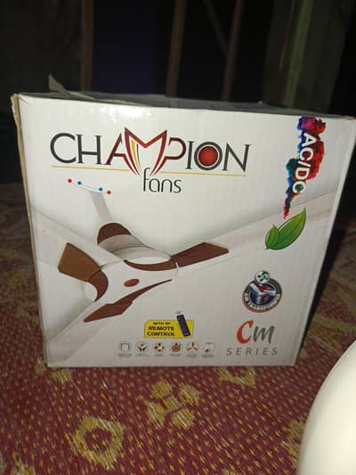 Champion Fan with complet box